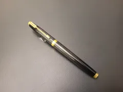 (ヴィンテージ) パーカ75 ブラック ラッカー Fニブ (ノーコンバーター)