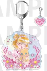 【中古】キーホルダー 朝日奈みらい＆モフルン オーロラアクリルキーホルダー 「魔法つかいプリキュア!」
