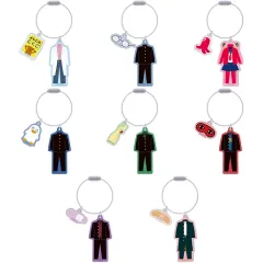 【中古】キーホルダー 全8種セット 「3年Z組銀八先生 衣装アクリルキーホルダーコレクション」