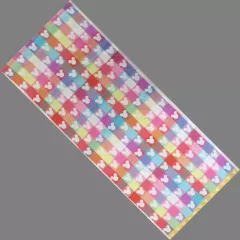 【中古】タオル・手ぬぐい ミッキーシェイプ(カラフル) フェイスタオル 「ディズニー」 東京ディズニーリゾート限定