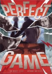 [중고] 클리어 포스터 A3 클리어 포스터 집합(PERFECT GAME) [이치 반 쿠지 진격의 거인 ~짐승의 거인은 내가 잡는~] F상