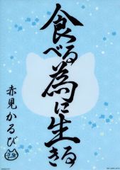 [중고] 클리어 포스터 A4 클리어 포스터 아카미 카루비 (먹기 위해 사는) [이치 반 쿠지 가상 유튜버 아카미 카루비] L 상