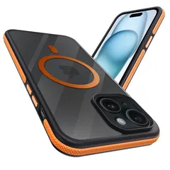 coiwantung iPhone 15 Plus MagSafe ケース iPhone 14 Plus MagSafe ケース 耐衝撃 滑り止め アイフォン 14Plus/15Plus スマホケース 【新しい衝突防止ストリップ設計】［フォーインワン構造設計］