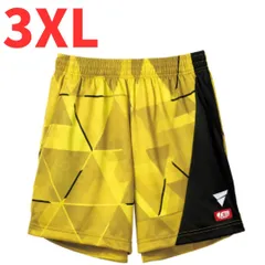 【新品・４０%割引】卓球 ゲームパンツ ユニフォーム V-NGP304 3XL 2XO 4L ヴィクタス VICTAS イエロー 黄色 522303 ユニホーム 281