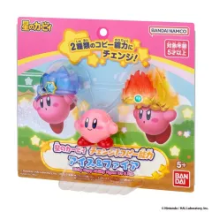 【中古】フィギュア アイス＆ファイア 「星のカービィ」 チェンジ!コピー能力