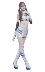 【中古】フィギュア ”エヴァンゲリオンレーシング”サーキットメイト 雪野るな/真希波・マリ・イラストリアス 「12リアルフィギュア コレクション」 1/12 レジンキャストキット
