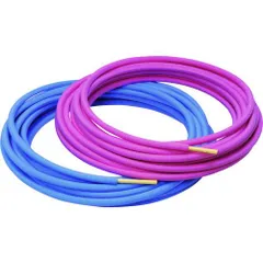 クボタケミックス　保護材付ポリブデン管１０Ｘ１０Ｍ−５ＭＭ赤