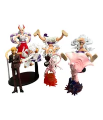 バンダイ ONE PIECE モンキー・D・ルフィ（ギア5） ヤマト サンジ シャンクス ワンピース フィギュアまとめ売り