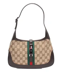 美品 グッチ ワンショルダーバッグ 肩掛け GGキャンバス ジャッキー 001 3735 002058 レディース GUCCI