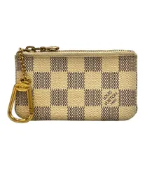 ルイ・ヴィトン コインケース キーリング付き ダミエアズール ポシェットクレ N62659 メンズ レディース LOUIS VUITTON