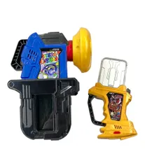 バンダイ 仮面ライダーエグゼイド DXガシャットギア デュアル / DXドラゴナイトハンターZガシャット おもちゃ 変身アイテム 2点セット まとめ売り