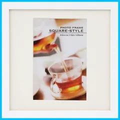 【特価セール】木製スクエアフォトフレーム KG判 ナカバヤシ ホワイト フ-TQW-201-W