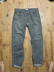 リーバイス501 グレーデニム 36x34