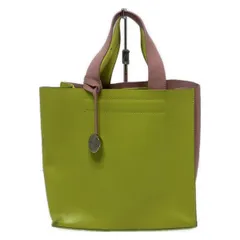 FURLA(フルラ) トートバッグ - ライトピンク×イエローグリーン バイカラー レザー