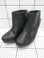 ■ ⊇ 【ヴィヴィアン Vivian】ブラック系 ショートブーツ サイドジップ 太ヒール レディース E  【1509190015386】