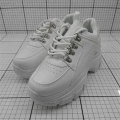 ◇ Θ ラブハンター LOVE HUNTER 1555 厚底スニーカー ホワイト系 S レディース E  【1511100013887】