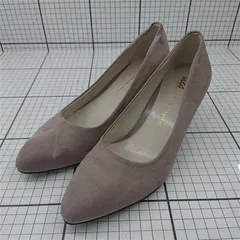 ◇ Θ オリエンタルトラフィック ORiental TRaffic スエード調パンプス ベージュ系 レディース E  【1511100013818】