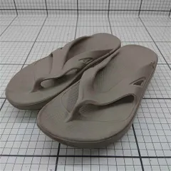 ◇ ⊂ ウーフォス OOFOS OOriginal リカバリーサンダル ベージュ系 EU37 レディース E  【1511100014594】