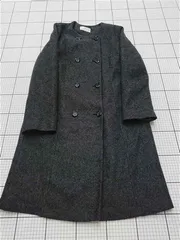 ◇ ⊇ スピックアンドスパン Spick & Span ダブルボタンウールコート レディース グレー系 サイズ38 E  【1511110027447】