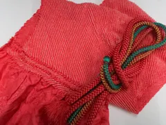 【一輝堂】和装小物 帯締め帯揚げセット 振袖用 丸組 総絞り 金糸 帯締 帯揚 25w11-13882