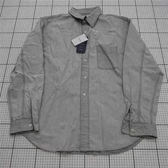 ◇ ⊂ インヘリット INHERIT デニムオーバーシャツ グレー系 メンズ M E  【1511110030287】