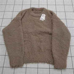 ◇ ⊇ ピュアルセシン PUAL CE CIN フェザーニットセーター ベージュ系 レディース F E  【1511110032427】