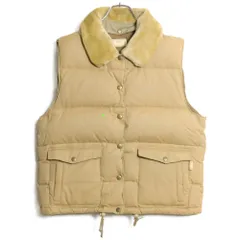 ピンクハウス★2Way仕様！ ダウンベストのコート フェイクファー襟 ベージュ系 z16423