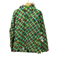ビラボン BILLABONG チェック柄スノボウェア レディース import：M のサムネイル