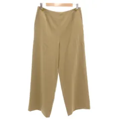イエナ IENA 美品 Wクロスパンツ スラックス ワイド ベージュ 19030900830040 /AE