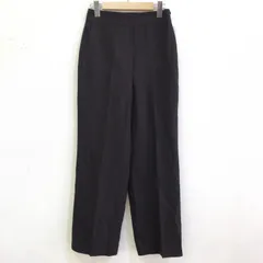 タグ付 ユナイテッドアローズ 日本製 20AW UBCB SAXONY ストレートパンツ センタープレス スラックス ダークブラウン 34