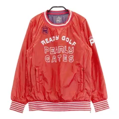 サイズ：1 PEARLY GATES パーリーゲイツ  2WAY リバーシブル中綿ジャケット  レッド系 [240101574268] ゴルフウェア レディース ストスト