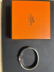 HERMES エルメス クリックH バングル PM ブルー×シルバー 箱付き 正規品のサムネイル