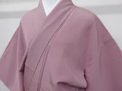 P41015　縮緬　色無地　袷　ｃ