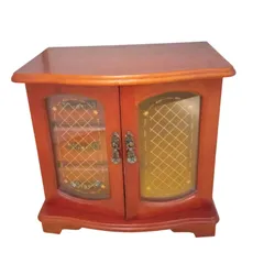 X11258 アンティーク調オルゴール付きジュエリーボックス アンティーク レトロ ミュージカルボックス アクセサリーボックス  オルゴール曲「愛のオルゴール」 家具 インテリア リビング 昭和レトロ 収納