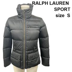 ラルフローレン RALPH LAUREN バックルベルト付きスタンドカラーダウン 