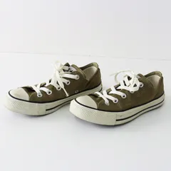 コンバース CONVERSE ALL STAR S-C OX 23cm/オリーブ カーキ オールスター ローカット キャンバス スニーカー【2400014553635】