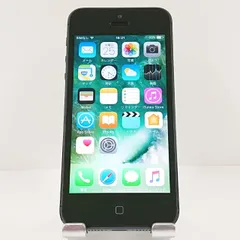iPhone5 16GB au ブラック＆ストレート 送料無料 本体 c15648