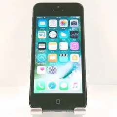 iPhone5 16GB SoftBank ブラック＆ストレート 送料無料 本体 c15647