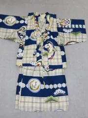 P41008　七五三　男児　正絹　着物　襦袢　被布　セット　ｋ