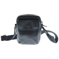 COACH (コーチ) HERITAGE CROSSBODY ターンロック ヘリテージ レザークロスボディ ショルダーバッグ ブラック C1269