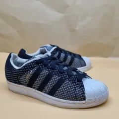 アディダス SUPERSTAR ウィーブ ブラック スニーカー 230