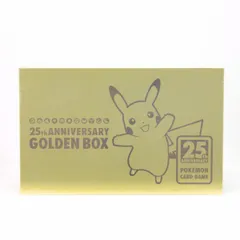 $$ pokemon ポケモン 25th ANNIVERSARY GOLDEN BOX 未開封
