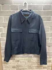 A【A20-76】◇KRIFF MAYER    サイズM   ジャケット　ネイビー　無地