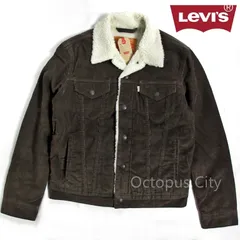 【 メンズ 日本サイズ M リーバイスサイズ S 】未使用 リーバイス ボアジャケット TYPE3 シェルパ トラッカージャケット 防寒 裏地モコモコ 16365-0081