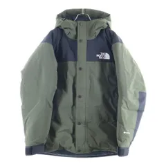 THE NORTH FACE (ザノースフェイス) MOUNTAIN DOWN JACKET ゴアテックス マウンテン ジップアップ ダウンジャケット カーキ ND92237
