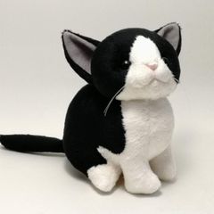 はっちゃん日記 ぬいぐるみ(座り) ハチワレ猫 タグ付き - メルカリ