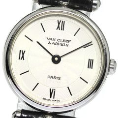 밴 크리프 & 아펠 Van Cleef & Arpels 53601 라 컬렉션 쿼츠 여성 벨트 번역 있음 보증서 첨부_765667