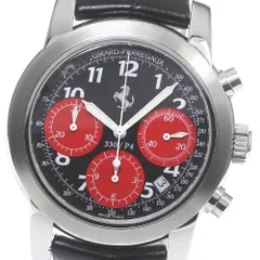ジラール・ペルゴ GIRARD PERREGAUX 80280 フェラーリ  デイト 自動巻き メンズ良品保証書付き_791615のサムネイル