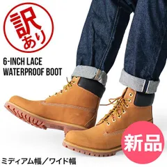 【新品】 【訳あり】ティンバーランド TIMBERLAND 革靴 ブーツ メンズ 防水 6インチ ウォータープルーフ ブーツ TB1100617131 ウィート MFTW 6 IN LACE WATERPROO  [TIM80040-764]