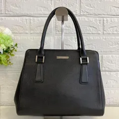 BURBERRY バーバリー ハンドバッグ サフィアーノ ノバチェック ブラック